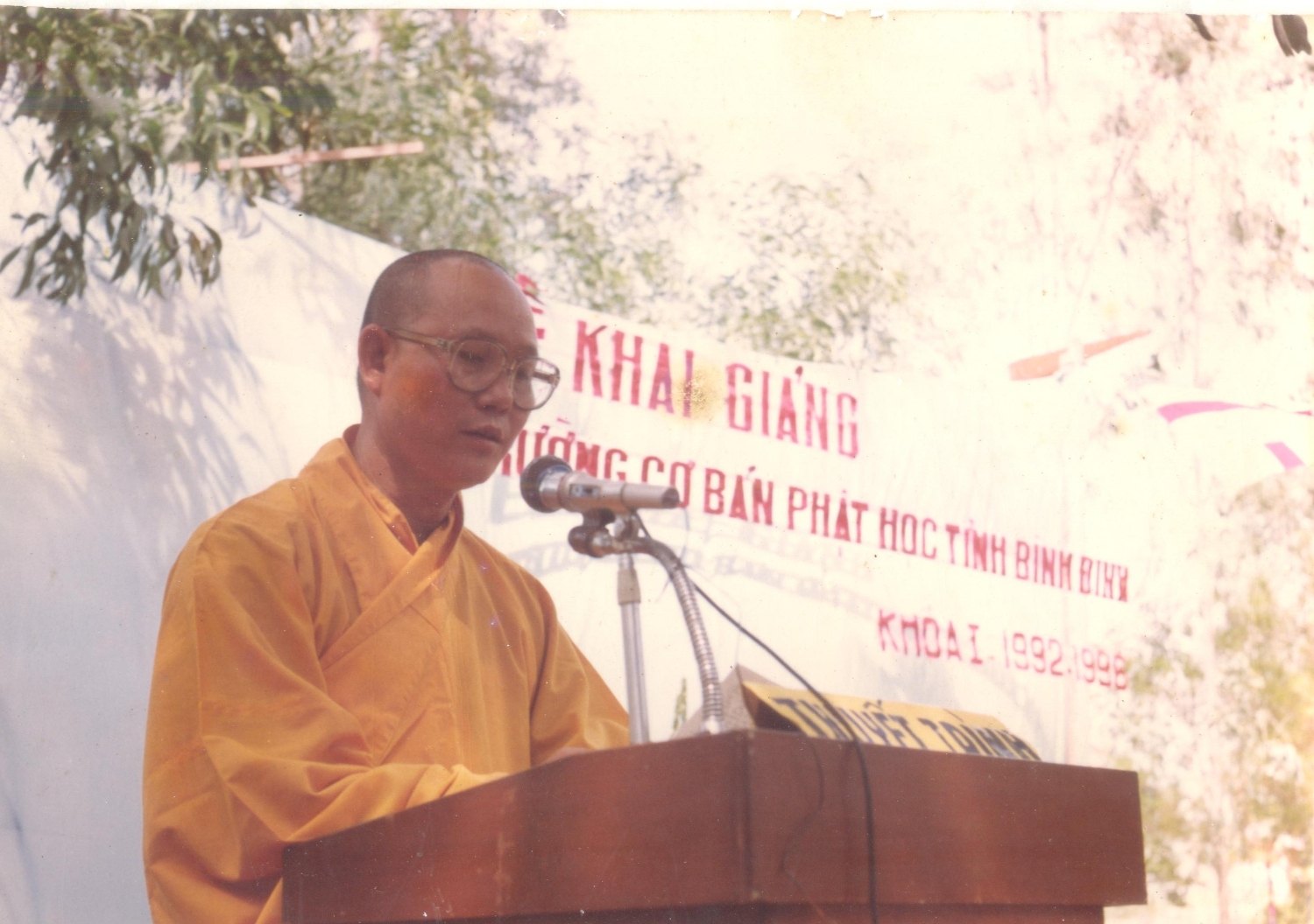Toàn văn bài diễn văn khai mạc lễ khai giảng khóa II (1996-2000)